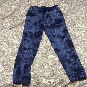 Blue Tie-Dye Jogger Pants Athleta XS